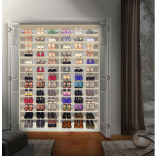 Isa Custom Shoe Closet - Double Module Shoe Storage