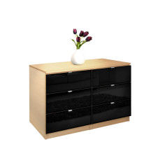 6 Drawer City Dresser, Perfect for Small Bedrooms