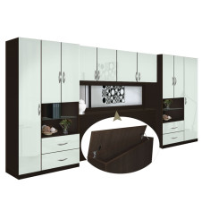 Lincoln Pier Wall Mirrored Storagemax Headboard