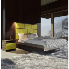 Manhattan Queen Size Platform Bedroom Set 4 Piece