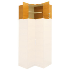 Extend Your Height +22" - Alta Wardrobe Storage Topper Corner Unit