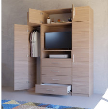 Aventa Bedroom TV Armoire X-Tall