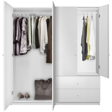 Alta 4 Door Wardrobe Cabinet Package – With Drawers and Customizable Design