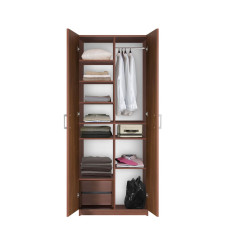 Bella Wardrobe Storage Closet - Storage Galore!