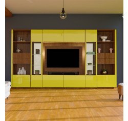 Sun Yellow Colored Glass Front | Elm Matte Case