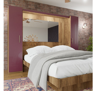 Adalina Pier Wall - 2 Interior Drawers Each Side