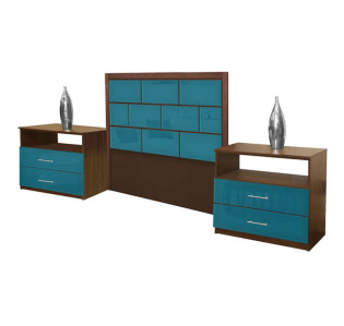 Manhattan Twin Size 3 Piece Bedroom Set