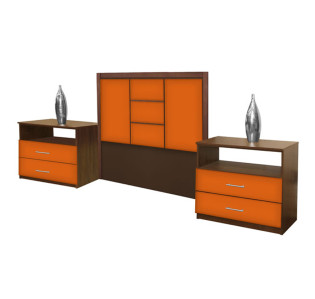 Broadway Twin Size 3 Piece Bedroom Set