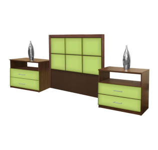 Rico Twin Size 3 Piece Bedroom Set