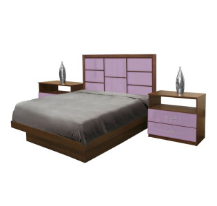 Montclair Full Size Platform Bedroom Set 4 Piece
