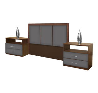 Monte Carlo Queen Size 3 Piece Bedroom Set