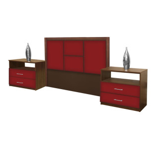 Madison Queen Size 3 Piece Bedroom Set