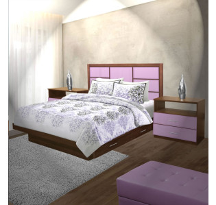 Montclair King Size Bedroom Set w Storage Platform