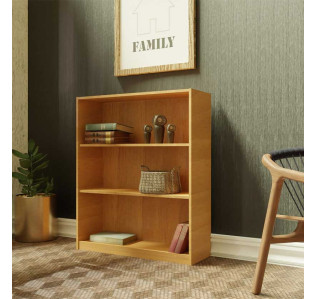 Alexis Bookcase - 3 Shelf - Honey Maple