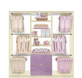 Isa Kids Closet Deluxe - Ultimate Kids Custom Closet