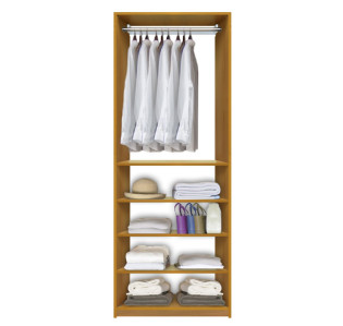 Closet System With Shelving