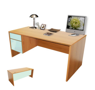 Alexis Executive Desk Left Pedestal
