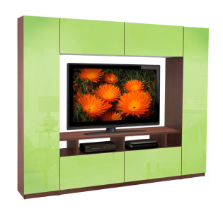 Metropolis Wall Unit Colored Glass