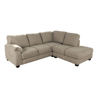 Bryce Sectional Sofa - Microfiber L Shaped Sectional
