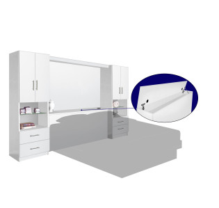 Studio Classic Pier Wall Matte Storagemax Headboard