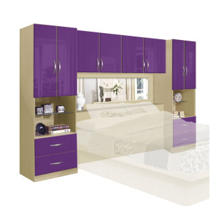 Studio Pier Wall Mirrored Headboard