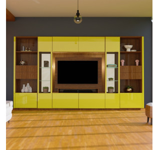 Sun Yellow Colored Glass Front | Elm Matte Case