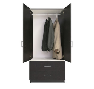 Alta 2 Drawer Wardrobe Armoire