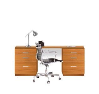 Edward Computer Desk - Modern 5 Foot Desk