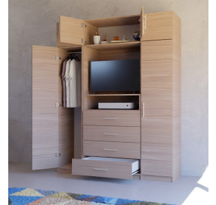 Aventa Bedroom TV Armoire X-Tall