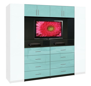 Aventa Wardrobe (Center Only) 8 Drawer 65 X 86