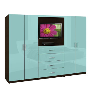 Aventa Wardrobe TV Cabinet - Double Door Wardrobe Cabinets for TV