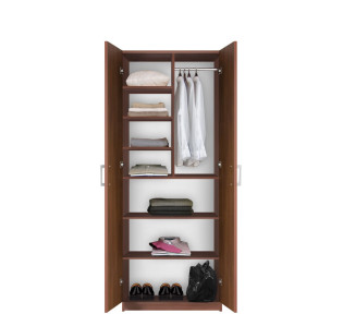 Bella Wardrobe Storage Armoire - Modern Wardrobe Storage