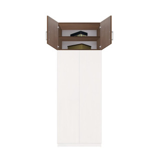 Extend Your Height +22" - Bella Wardrobe Storage Topper Double Door