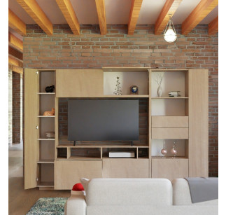 White Wash Matte Front Finish | White Wash Matte Case Finish