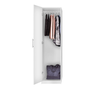 Alta Narrow Wardrobe Closet - Left Opening Door
