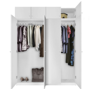 Alta Free Standing Wardrobe Package - Tall