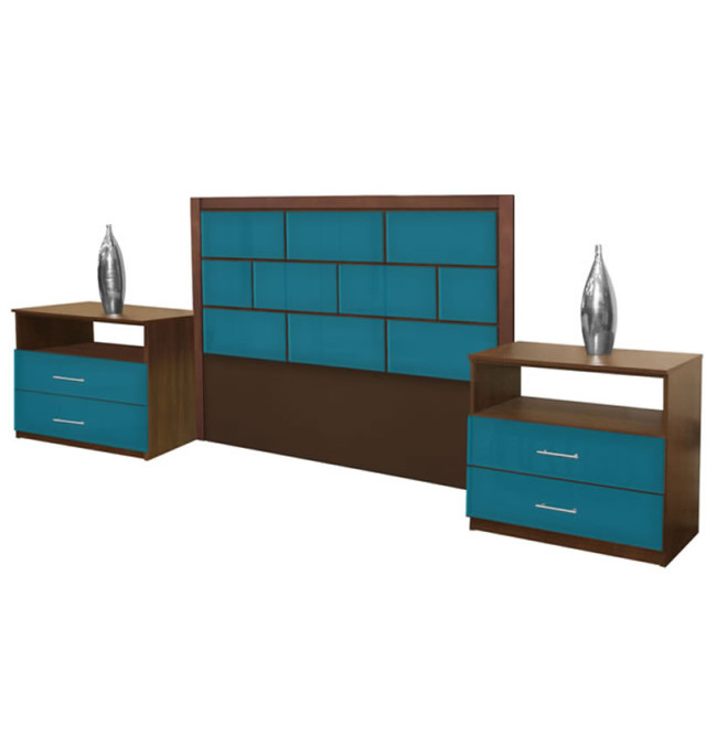 Manhattan Queen Size 3 Piece Bedroom Set