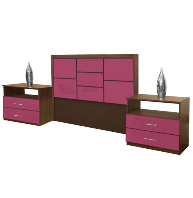 Uptown Queen Size 3 Piece Bedroom Set