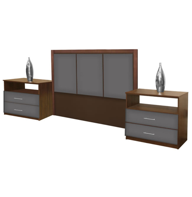 Monte Carlo Queen Size 3 Piece Bedroom Set
