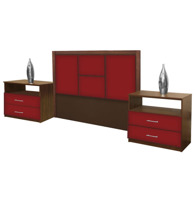 Madison Queen Size 3 Piece Bedroom Set