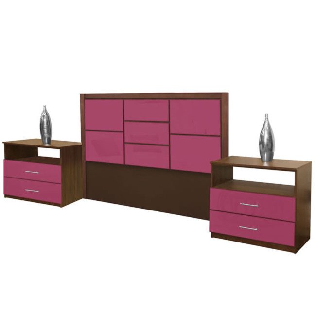 Uptown King Size 3 Piece Bedroom Set