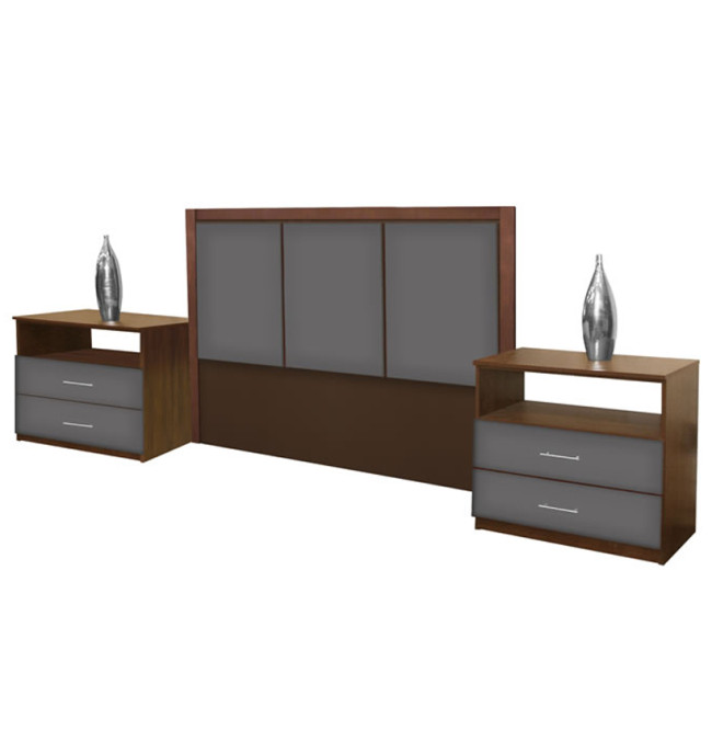 Monte Carlo King Size 3 Piece Bedroom Set