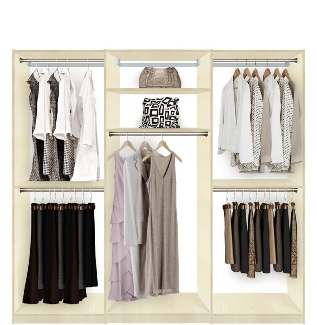 Isa Custom Closets - Extra Hanging Clothes Storage