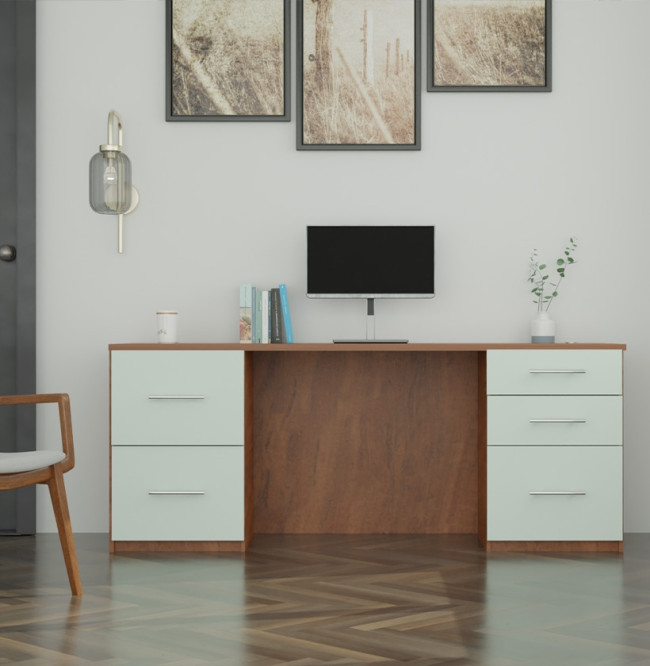 Alexis Full Pedestal Executive Desk