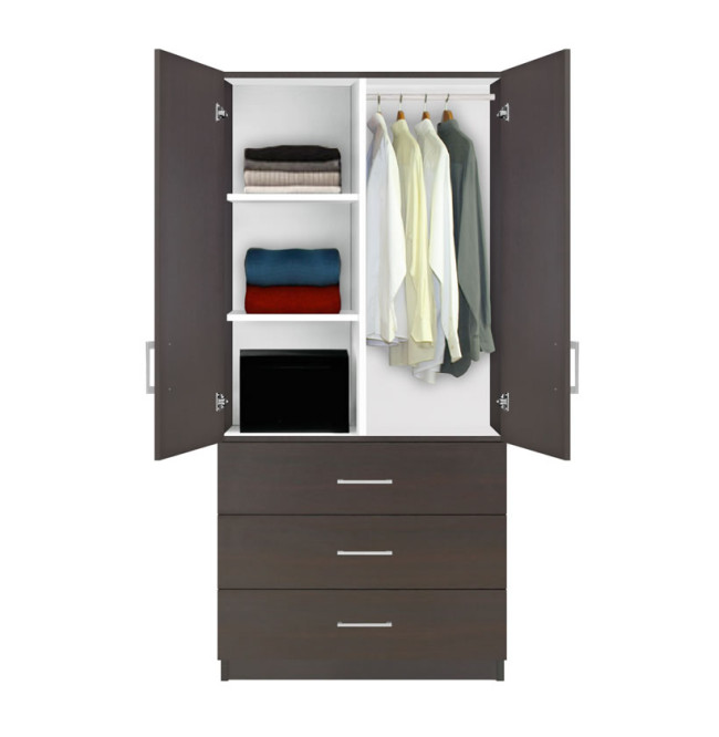 Alta Wardrobe Armoire 3 Drawer Wardrobe