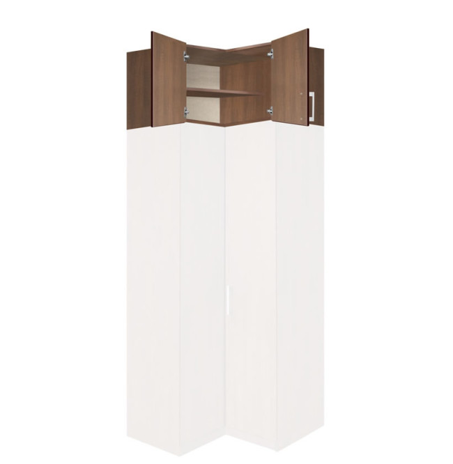 Extend Your Height +22" - Bella Wardrobe Storage Topper Corner Unit