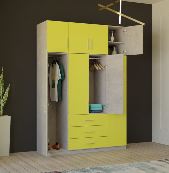 Alta Taller Armoire Plus Closet Package