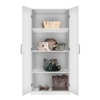 Alta Wardrobe Cabinet - 3 Shelves, Double Doors