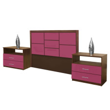 Uptown Queen Size 3 Piece Bedroom Set