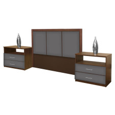 Monte Carlo Queen Size 3 Piece Bedroom Set